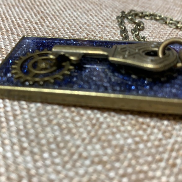 Key Gears Necklace Handmade New One of a kind. - Picture 5 of 8